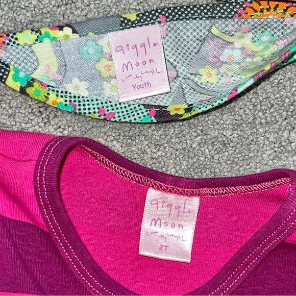 2T Giggle Moon Eternal Bliss Twirl Ruffle Ling Sleeve Fall Dress & Headband Set - Picture 8 of 10